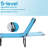 Folding Chaise Lounge Pool Chairs, Outdoor Sun Tanning Chairs With 5-Level Reclining Back, Steel Frame For Beach, Yard, Patio-2140254162-2140254164