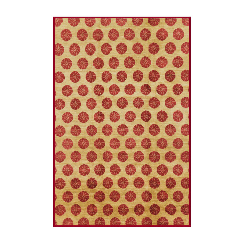 Tapis abstrait moderne 162, Rectangle de 2 pi x 3 pi