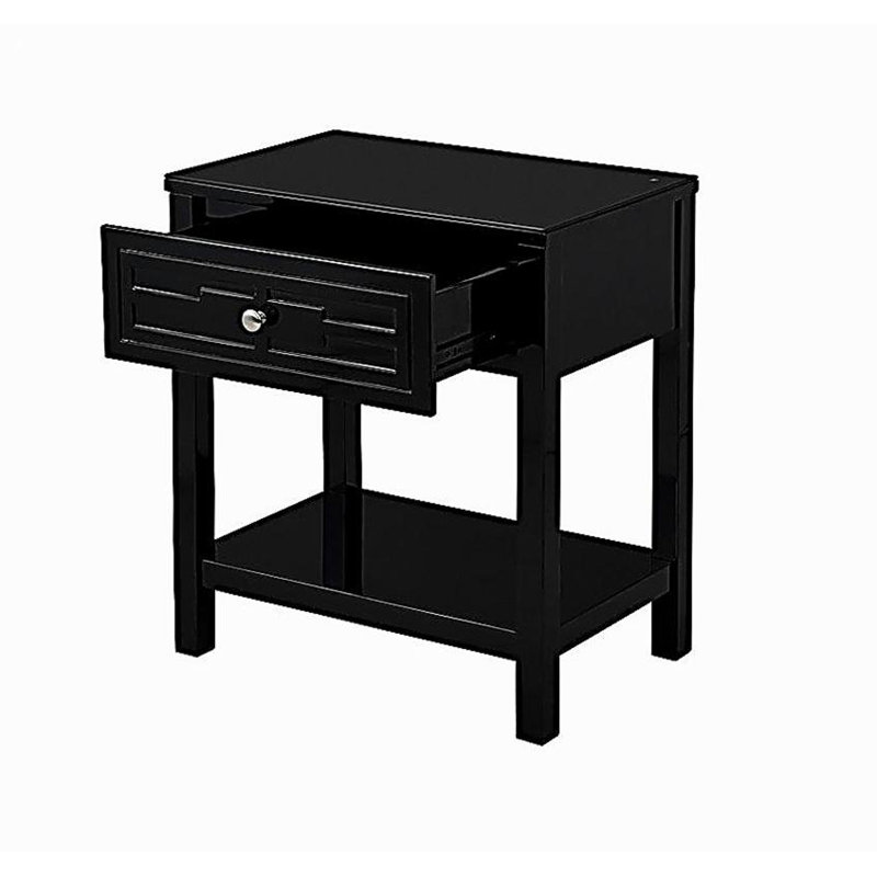 Table de chevet Dylan, Noir
