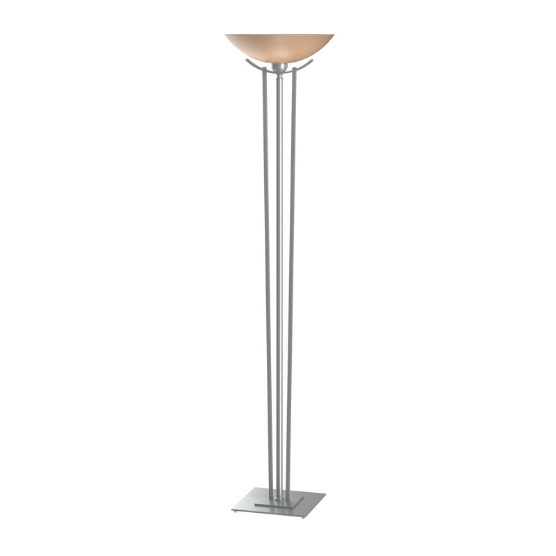 Taper 71'' Torchiere Floor Lamp, Sand, White