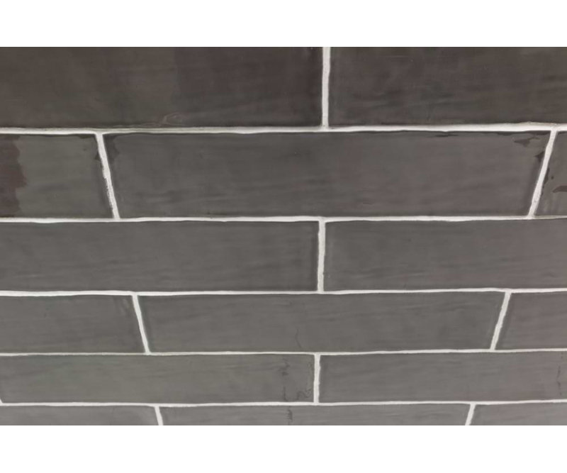 Lancaster 3x12 Polished Ceramic Subway Tile, Gray