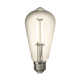 Visual Comfort & Co. LED ST19 shape 7.5W 3000K Warm White E-26 Medium base Clear Edison Style light bulb