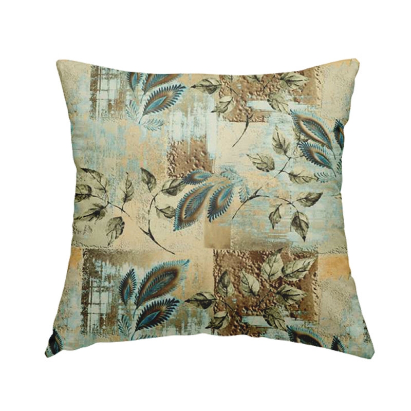 Mishti Patchwork Square Throw Cushion, 55cm H x 55cm W x 5cm D