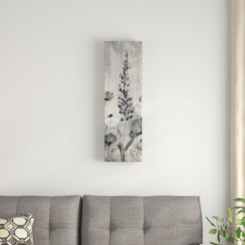 "Crystal Raindrops" par Silvia Vassileva, reproduction d’art sur toile, H 32 po x l 10 po x P 2 po
