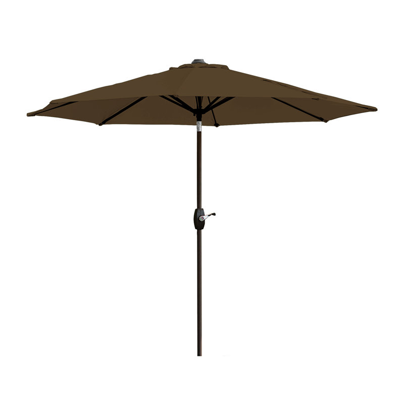 Parasol de marché 9 pi Pierpoint, Café parapluie performance