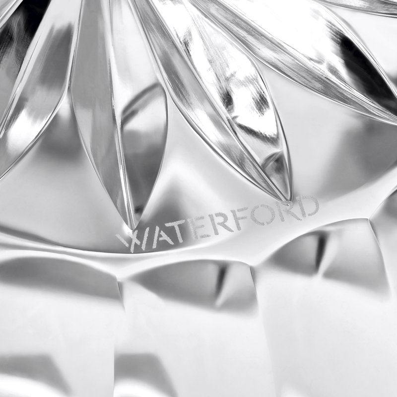 Waterford Lismore Rose Bowl 6in, 7.01" H x 8.07" W x 8.07" D
