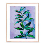 Leafy Vine Painting by Sari Shryack