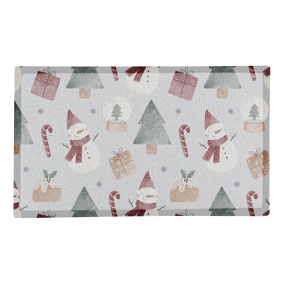 Amalberga Non-Slip Christmas Indoor & Outdoor Use Doormat