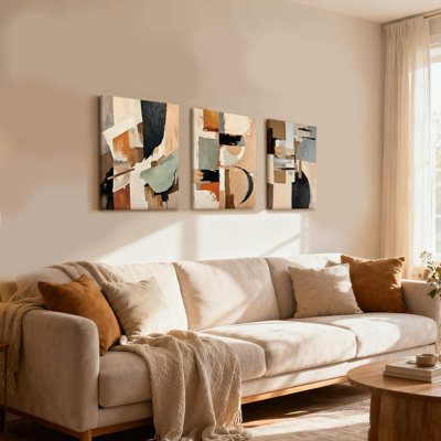 3 Piece Wrapped Canvas Print