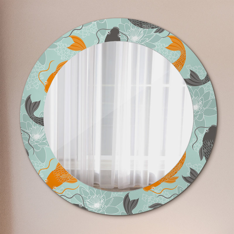 Huldar Glass Flat Wall Mirror