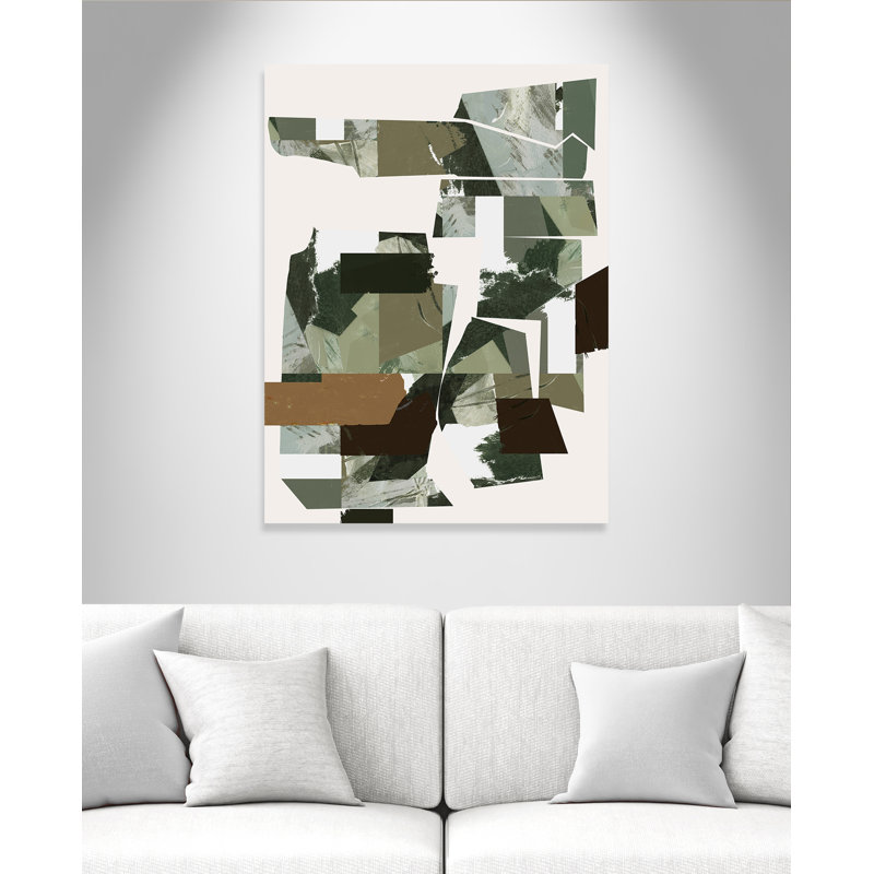 «Green Endeavour I Print» par Cartissi, 30'' W x 40'' H, Toile tendue, No Frame