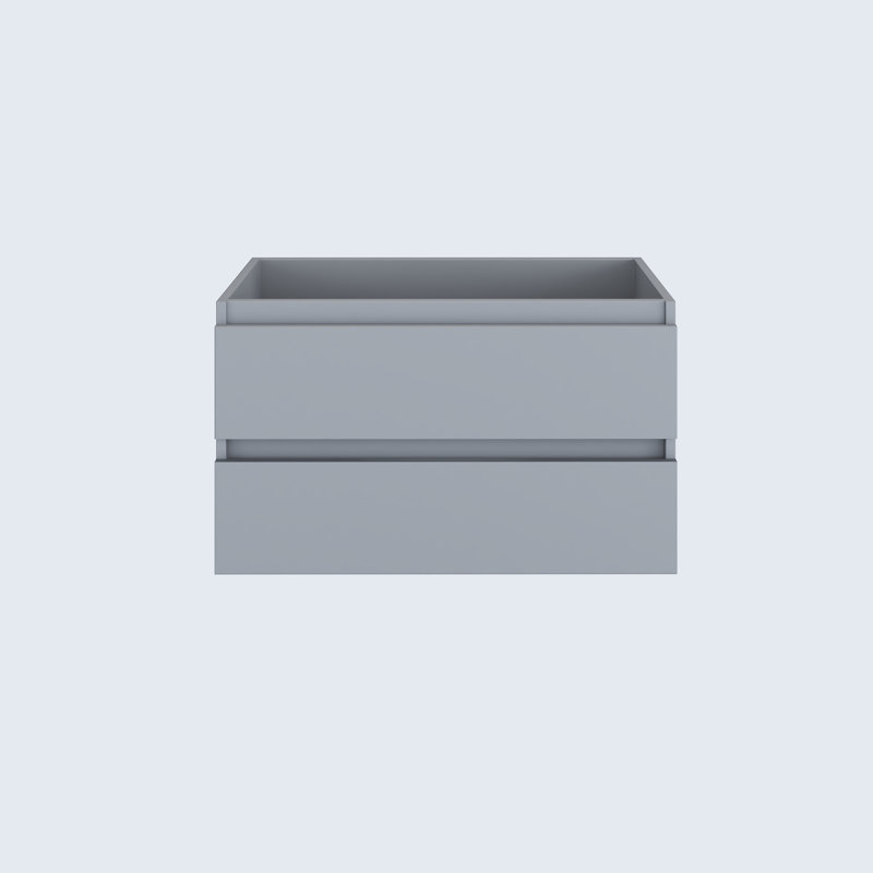 Salt 35.13'' Single Bathroom Vanity Base Only, Gray