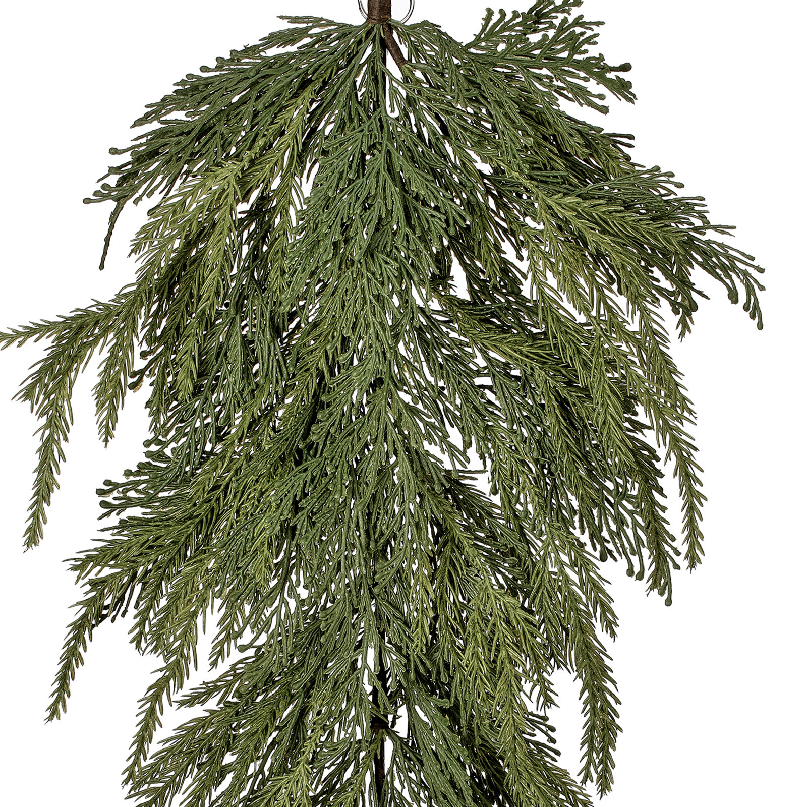 PVC Greenery 25" Cedar No Holiday Swag