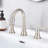 Widespread 2-handle Bathroom Faucet with Drain Assembly-80810849