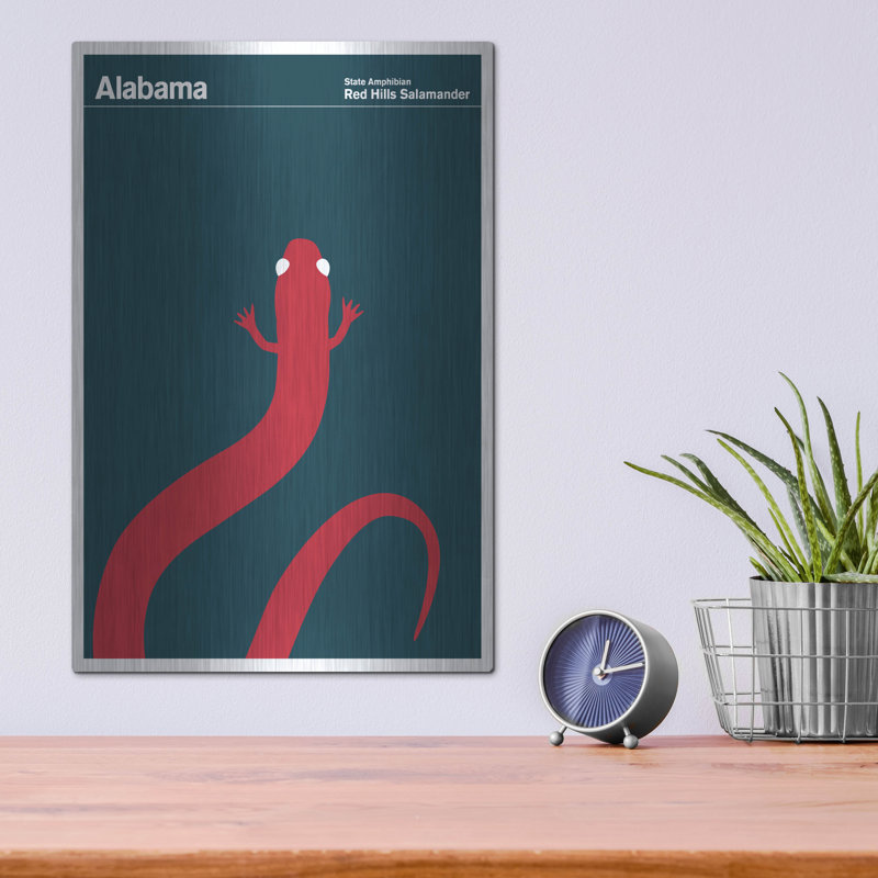 "Montague Posters" 13 pi par Print Collection, art mural en métal, 12 po x 16 po