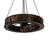 Carridice 16 - Light Dimmable Drum Chandelier