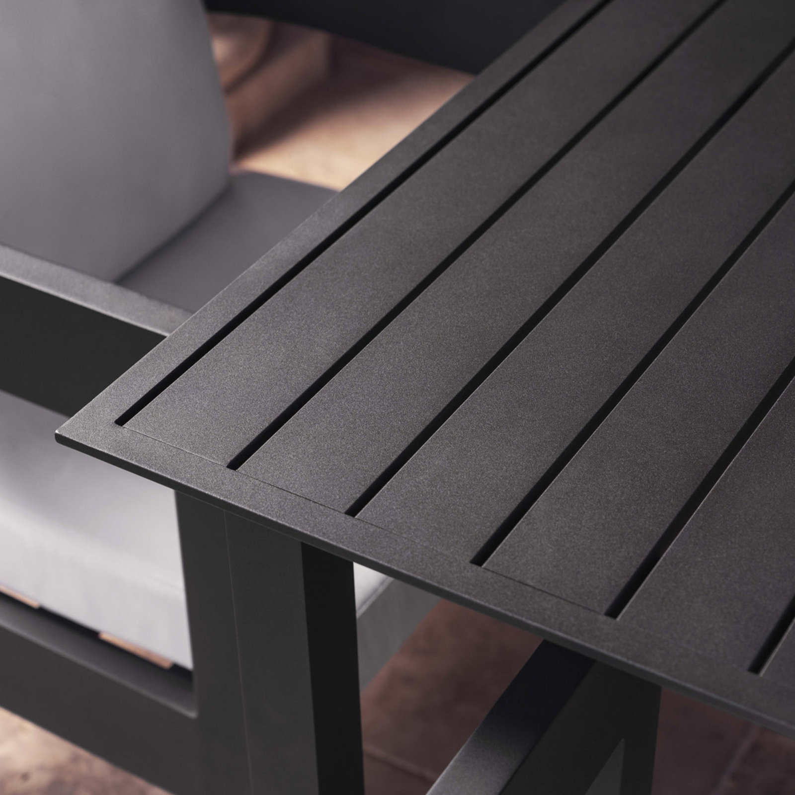 Everlee 74" Patio Dining Table