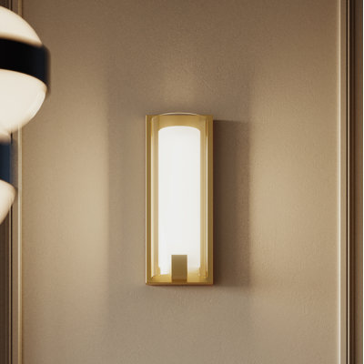 Mesa - LED Sconce - Light Antique Brass
