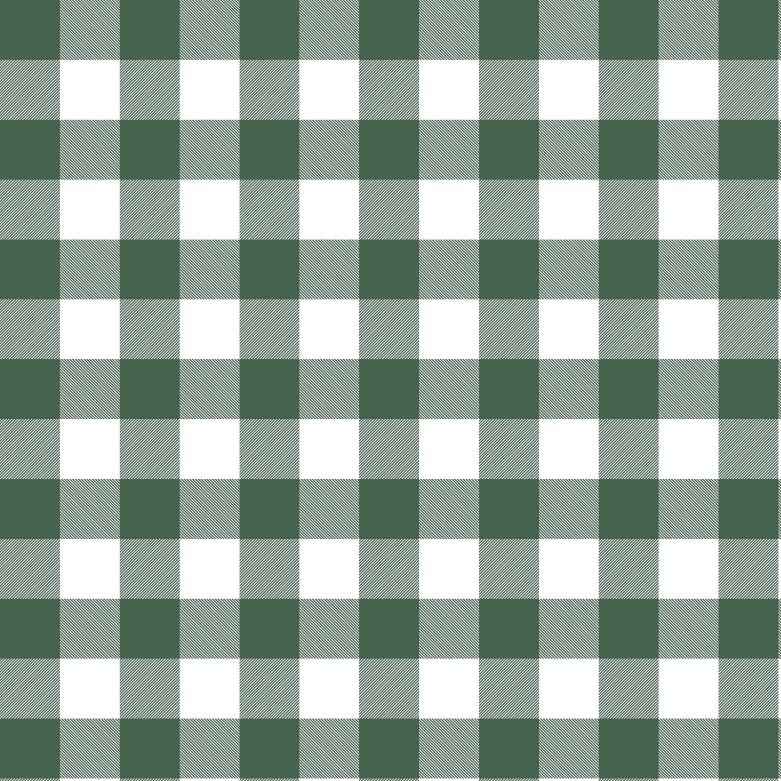 Chaplin Storage Bench, Classic Gingham Evergreen