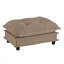 Repose-pieds 73 po en chenille café clair-130176461
