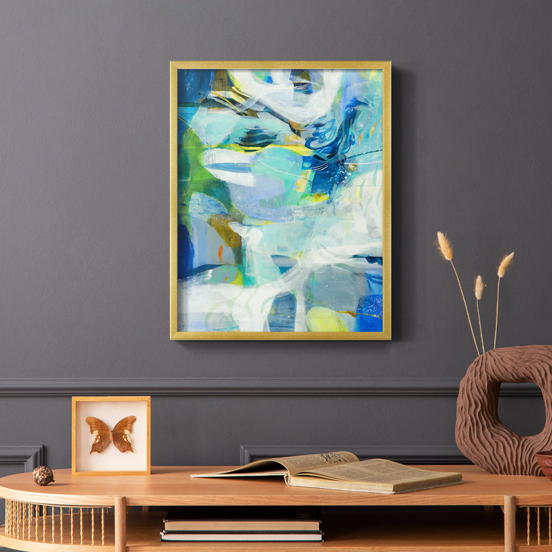 Low Tide Framed Print - Solid Wood, 10" H x 8" W