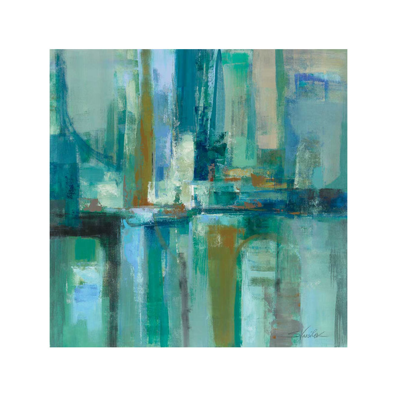 «A Walk in the Rain» par Silvia Vassileva, reproduction sur toile