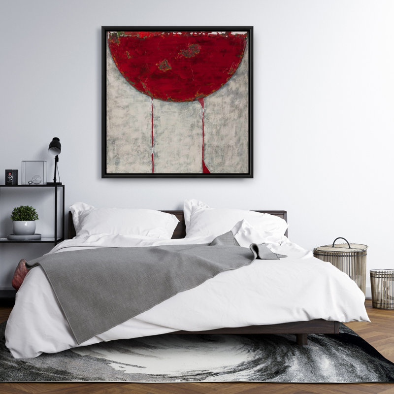 " Red Half Circle "