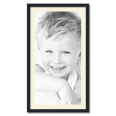 Wood Picture Frame with Mat