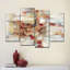 «Old Bridge Reminiscence», reproduction sur toile 4 pièces-1315949026