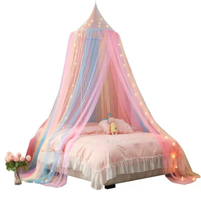 Morwenna Cotton Blend, Nylon Bed Canopy
