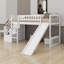 Lit mezzanine avec deux tiroirs et glissade-602824684
