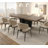 Extendable Dining Room Table For 4-10 People, Wooden Transformer With Double Sturdy Pedestal Base, Modern Expandable Large Table-309190702-309190703-309190689