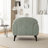 Deivi Upholstered Accent Chair with Round Arm-2019053565