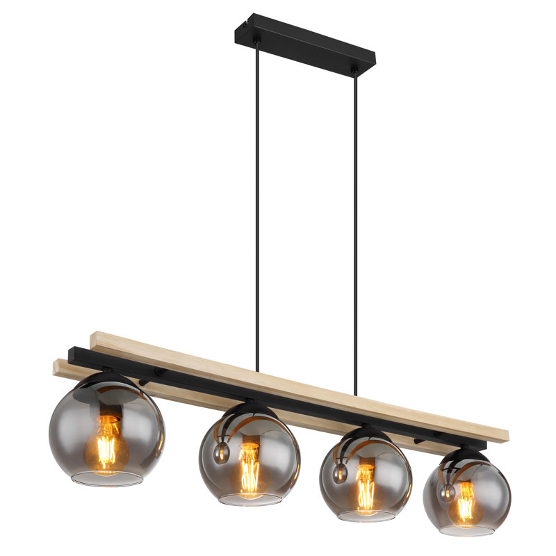 Towlson Linear Pendant Light Set, 4 Lights