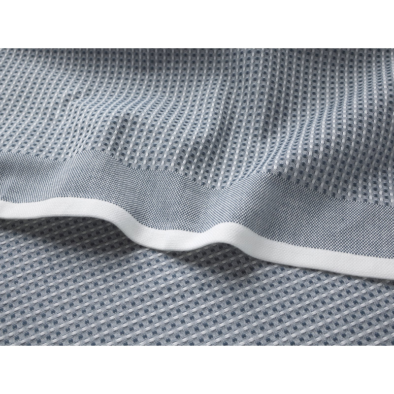 Organic Waffle Kitchen Towel, Indigo