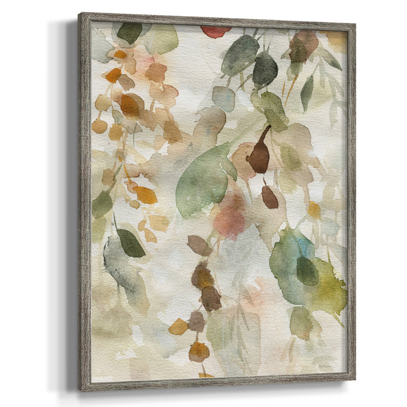 Neutral Spring II, reproduction encadrée, Pas de tapis, Toile avec cadre noyer