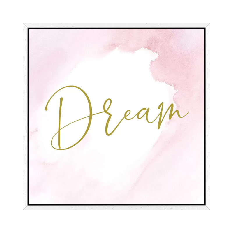 Dream by Stephanie Ryan - Print on Canvas, 66.04cm H x 66.04cm W x 3.81cm D, White Floater Framed