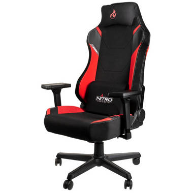 Aerocool Adjustable Reclining Ergonomic Swiveling PC & Racing Game Chair in  Moonstone White/Black