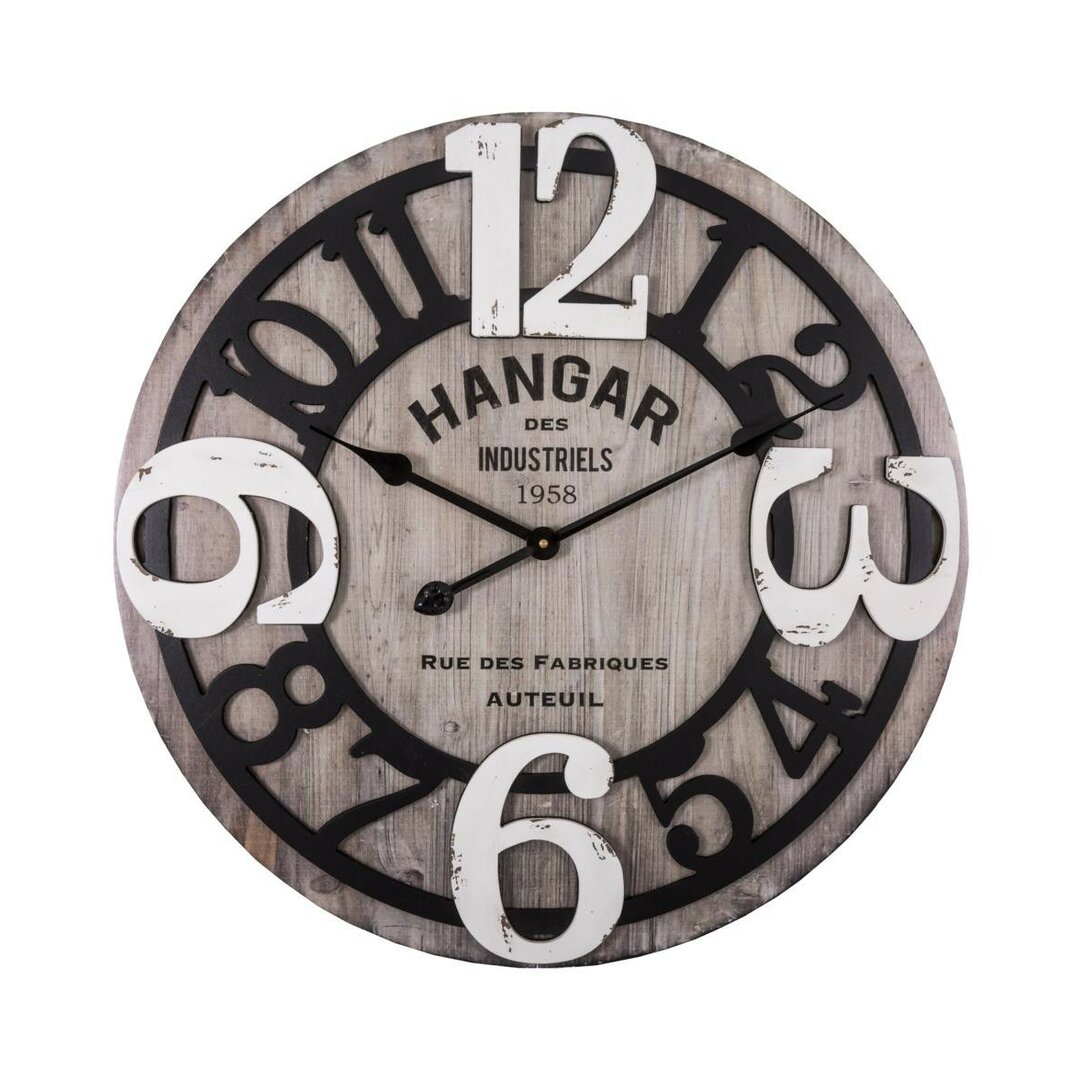 Analoge Wanduhr Chavis XXL 60 cm