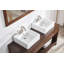 Meuble-lavabo double 21,5 po x 30 po Axie