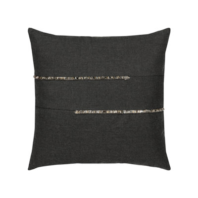 Micro Fringe Indoor/Outdoor Pillow Cover & Insert