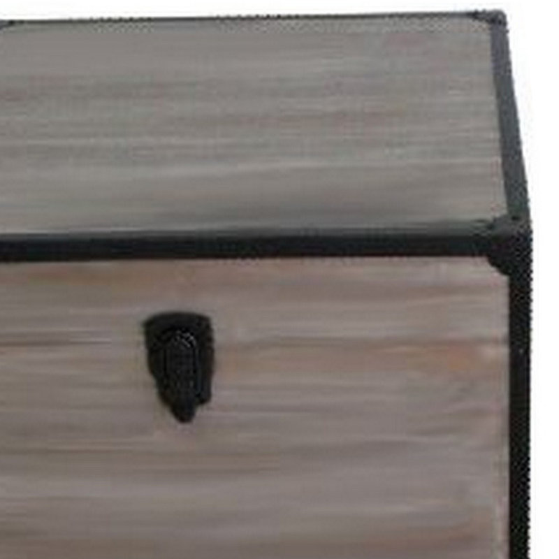 Gusman 2 Piece Solid Wood Accent Trunk