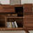 Minimalist Black Walnut Solid Wood Sideboard