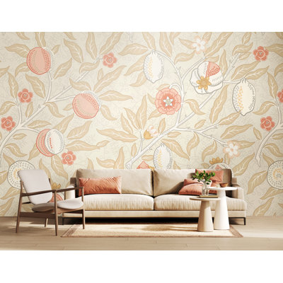 Fruit and Foliage Wall Mural