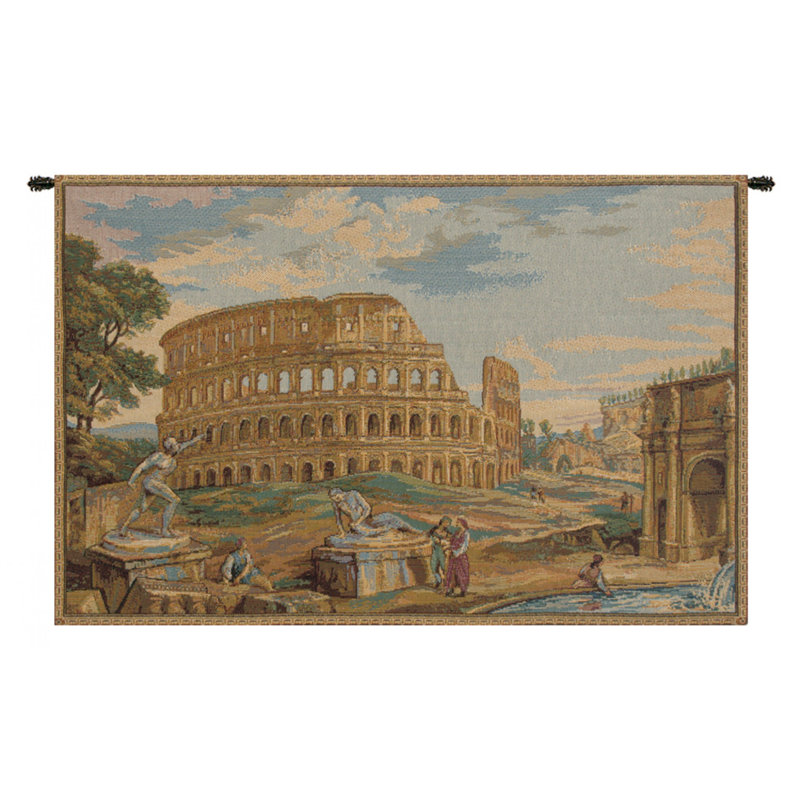 Italian Loom Woven Cotton Blend Wall Hanging