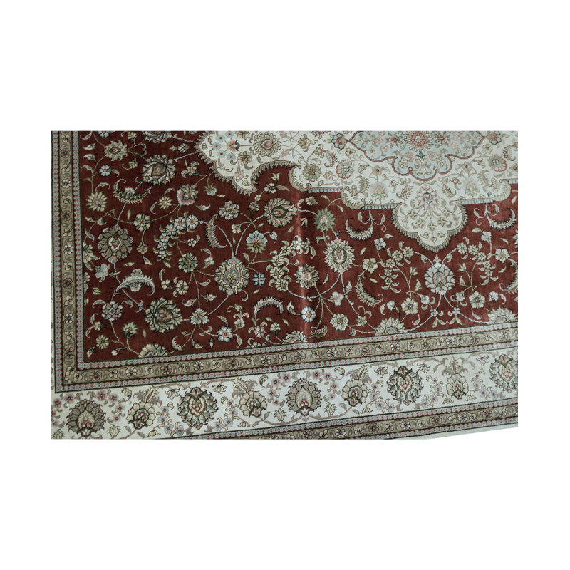 Hand Woven Silk Oriental Area Rug