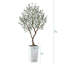 Olive artificielle Adcock résistante aux rayons UV avec grand pot de fleurs, olivier artificiel pour la décoration extérieure-1315299339-1310085052