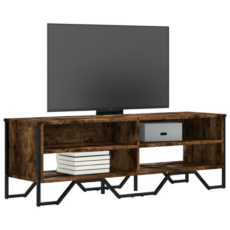 Andan Unfinished TV Stand, Smoked Oak, 122cm