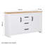 Aspacio 150cm Sideboard