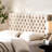Contemporary Beige Headboard For A Stylish Queen Bed, Upholstered Comfort Bedroom Headboard, Fabric, Design, Assembly Included-764778512